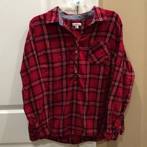 Women’s CROFT&BARROW Plaid Top